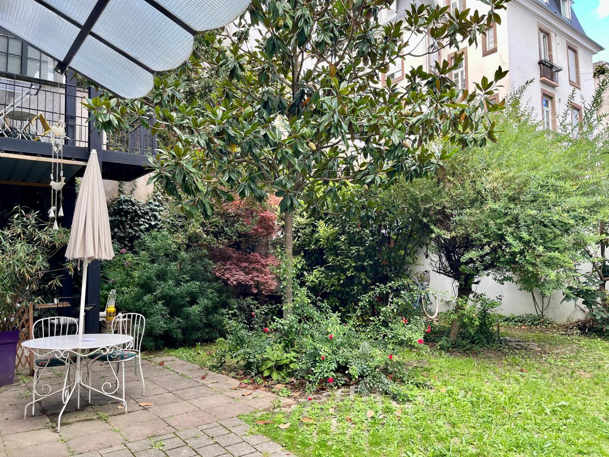 Villa Schiller, 2 studios côté jardin - quartier Orangerie Estrasburgo Exterior foto